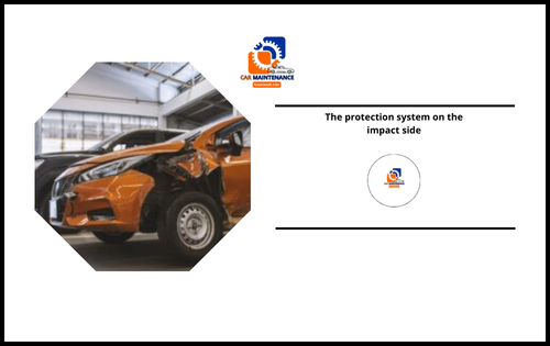 The protection system on the impact side
