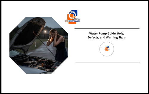 Water Pump Guide: Role, Defects, and Warning Signs