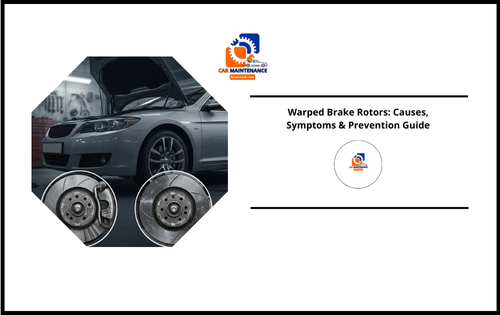 Warped Brake Rotors: Causes, Symptoms & Prevention Guide