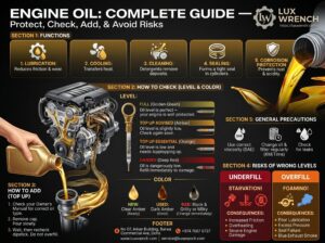 Engine oil - How to control it correctly