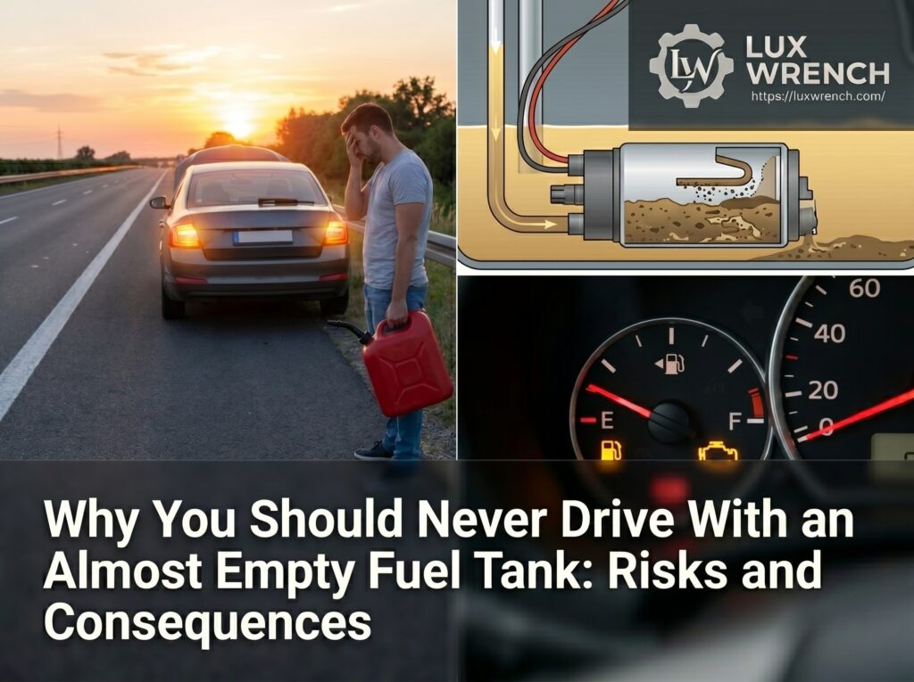 Why You Should Never Drive With an Almost Empty Fuel Tank: Risks and Consequences