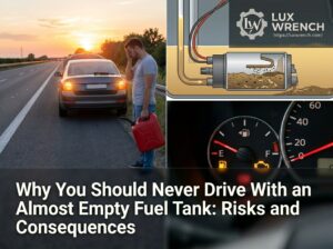 Because it is not advisable to travel with the empty fuel tank