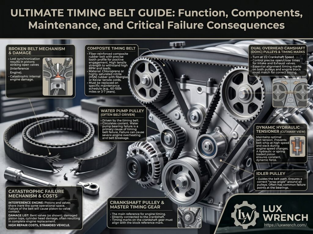 Timing Belt (Distribution Belt): Function, Importance, Breakage Consequences and Replacement Guide